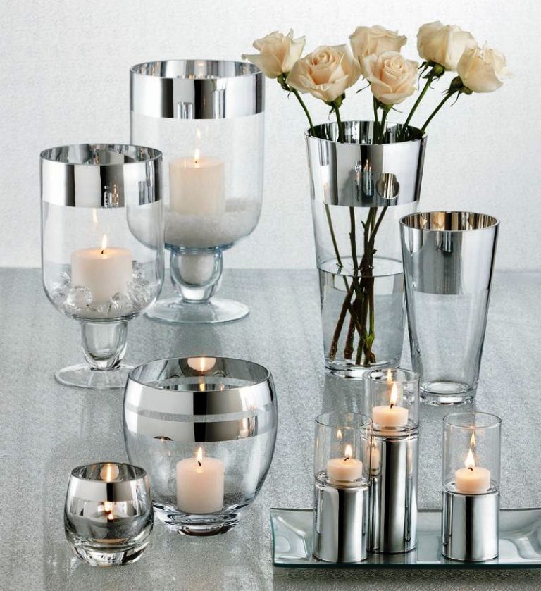 Tabletop Centerpieces Bling Wedding Decorations