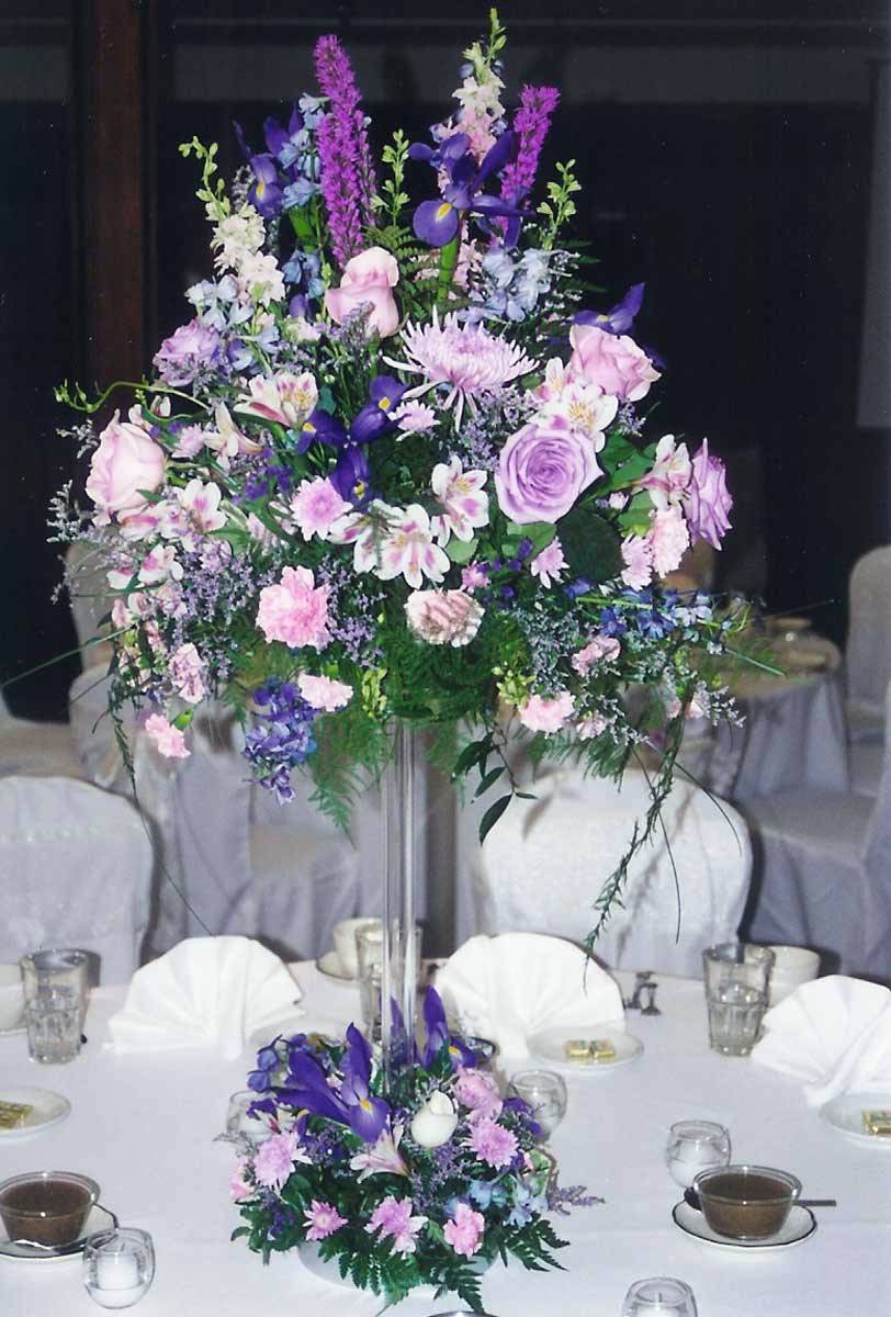 Tall Vase Wedding Centerpieces Flowers Decorations