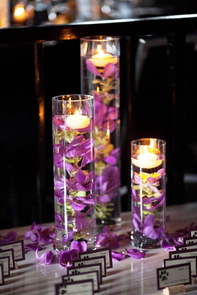 Tall Wedding Centerpiece Decorations Ideas with Candles