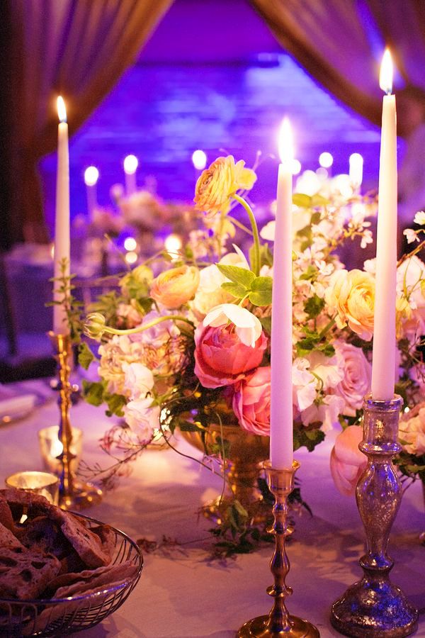 Taper Candle Wedding Decorations