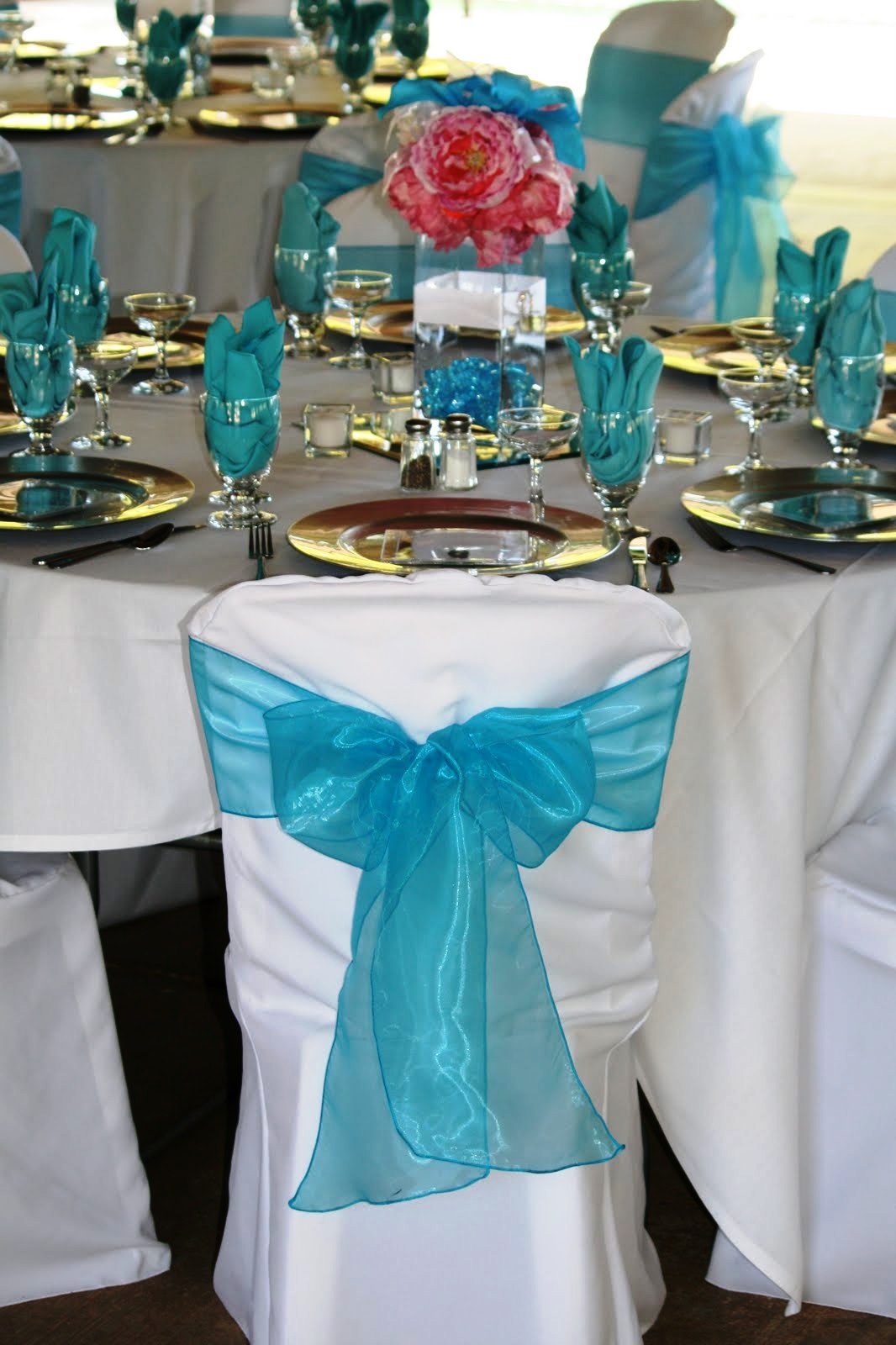 Turquoise Wedding Decorations Different Concept