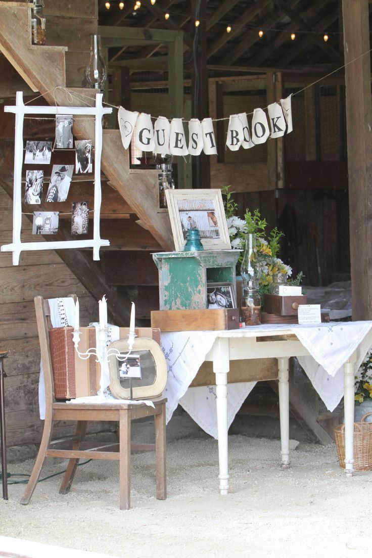 Vintage Country Wedding Decorations