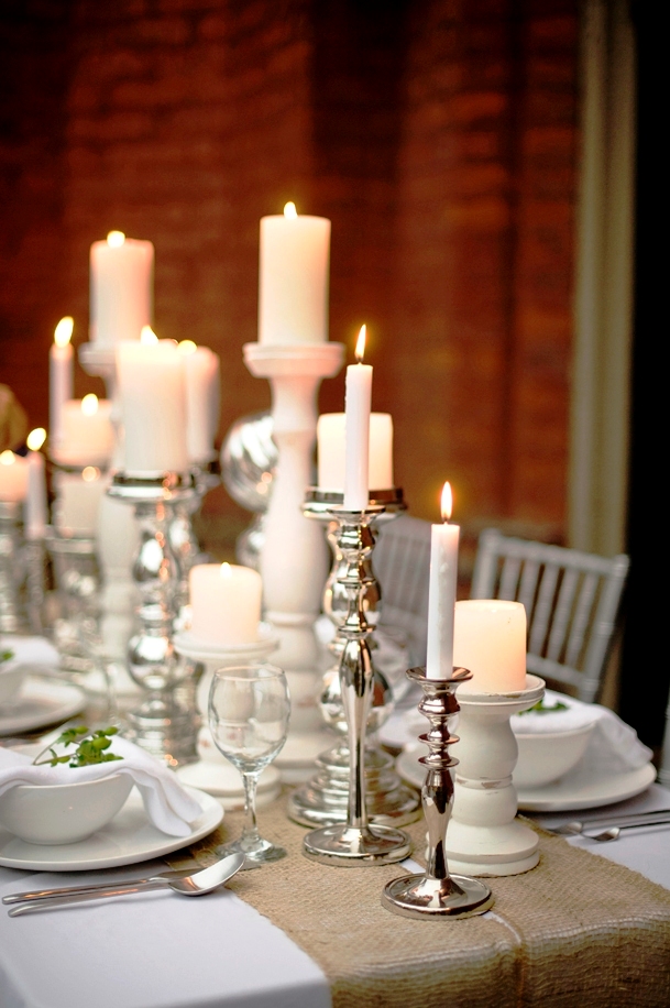 Wedding Aisle Decorations Ideas with Candles