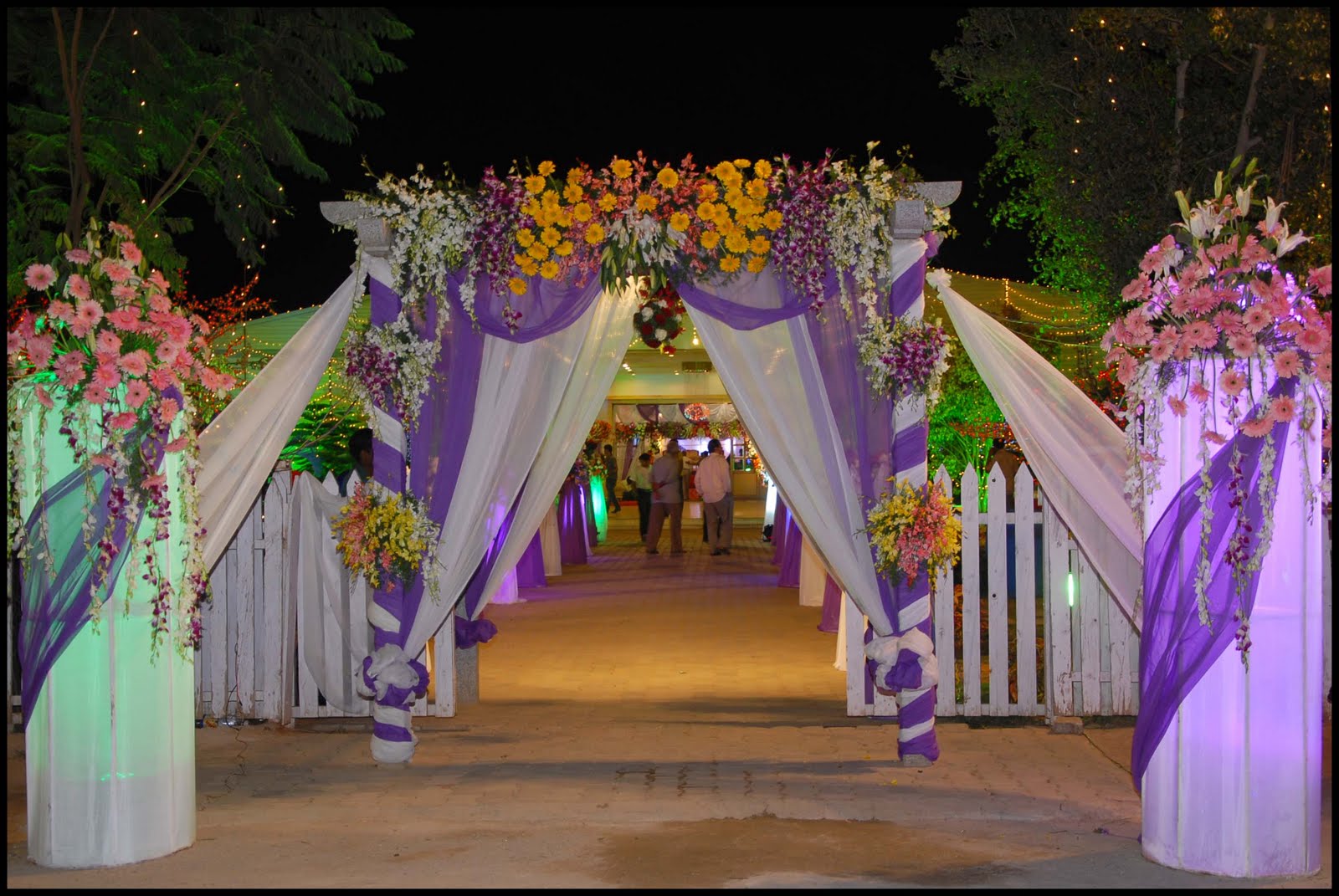 Wedding Hall Entrance Decorations