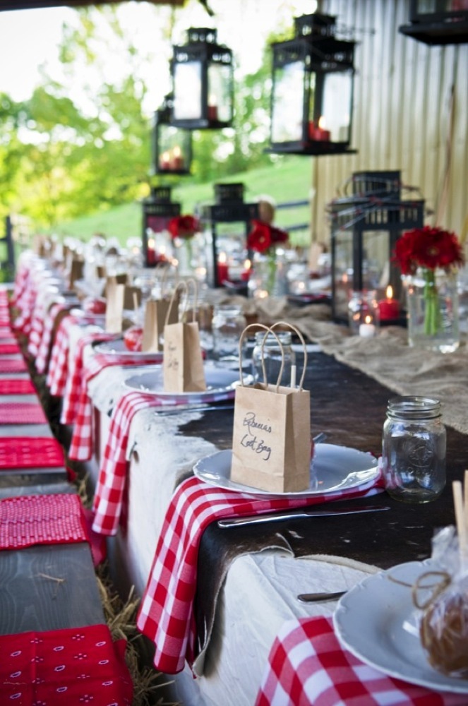 Western Style Wedding Decorations on a Budget