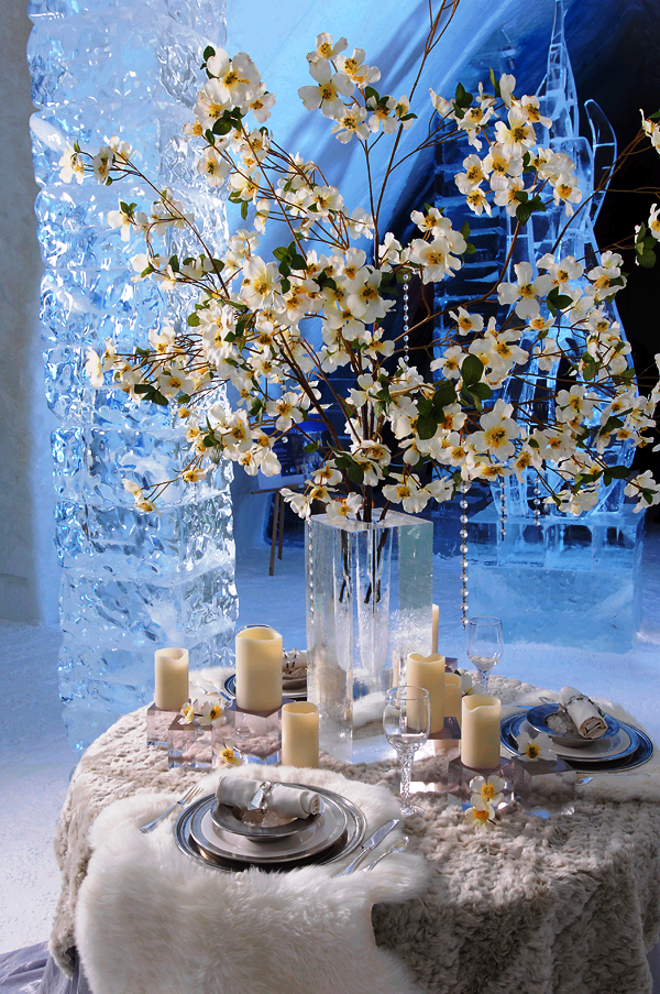 Winter Wonderland Wedding Flowers Decorations