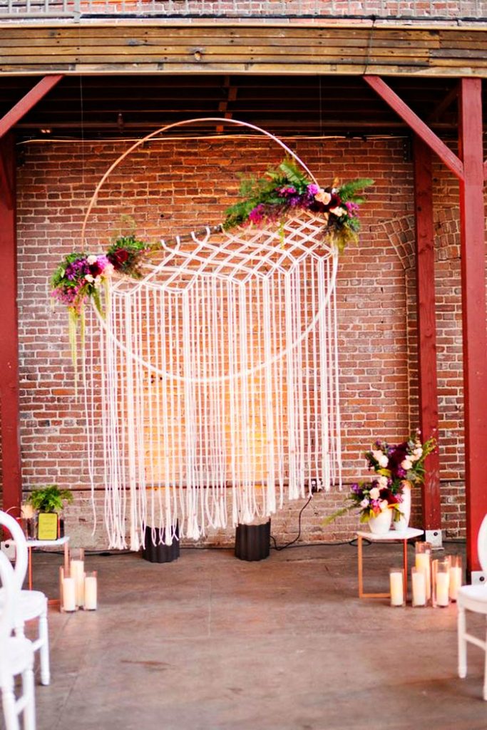 circular Backdrop Wedding Decorations