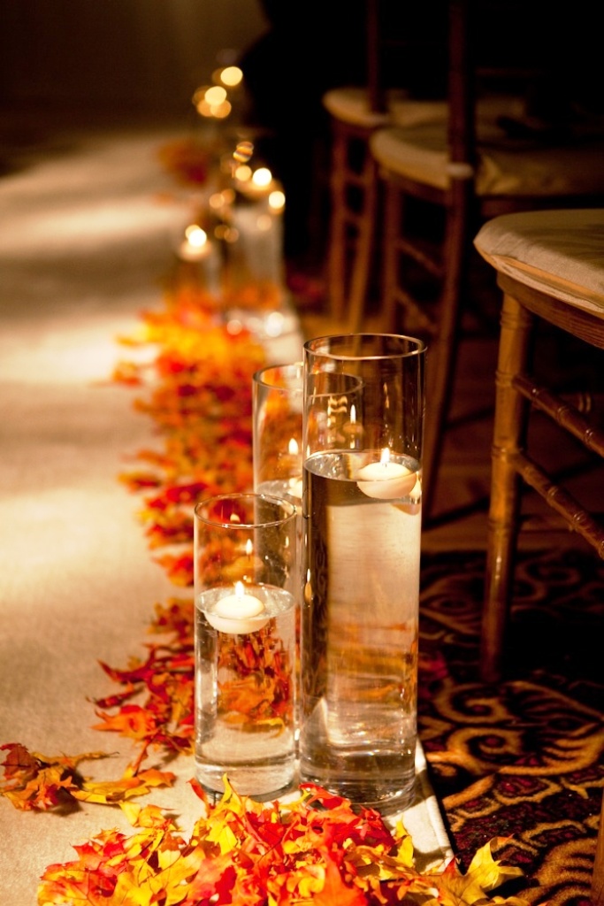 fabolous fall theme wedding decoration
