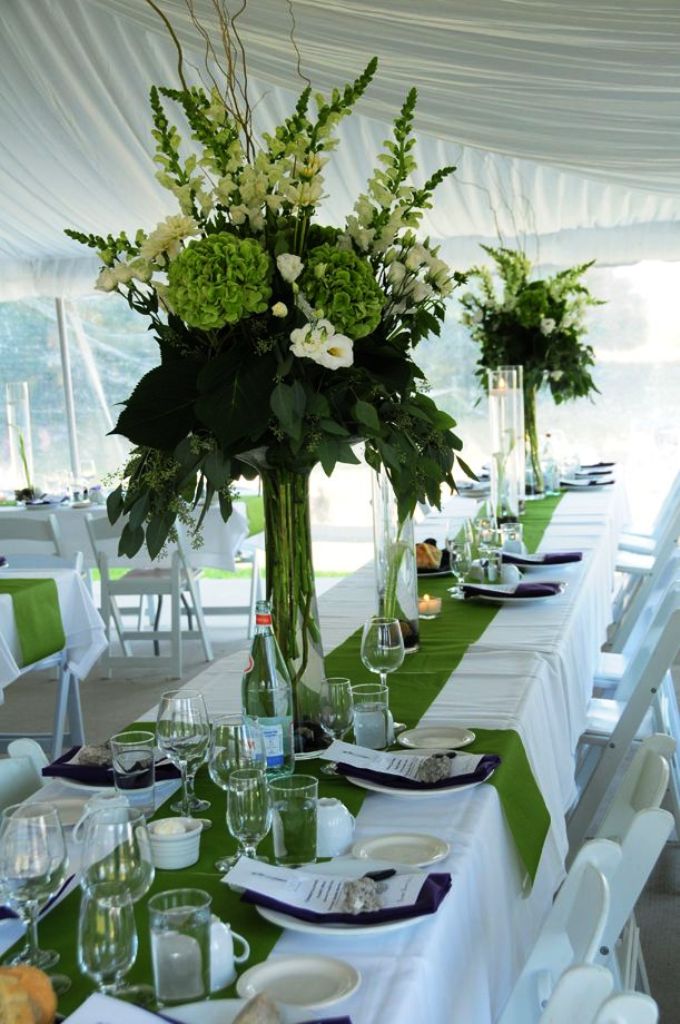 green country wedding Decorations