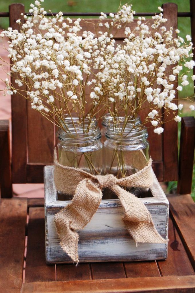 rustic country wedding centerpieces Decorations