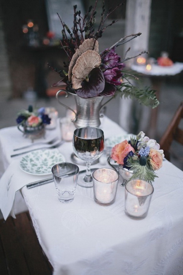 Awesome Halloween Wedding Centerpieces