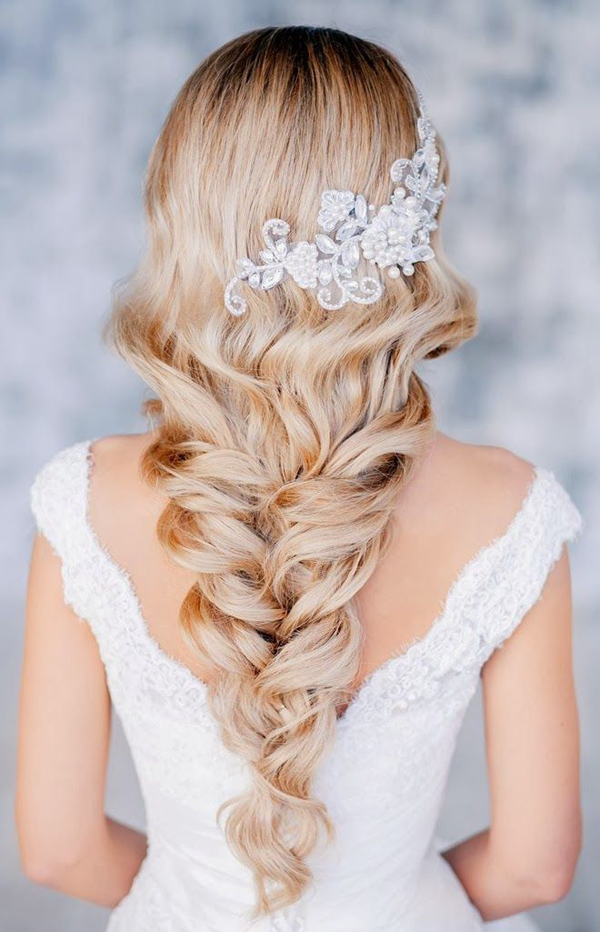 Blonde Wedding Hairstyles For Long Hair
