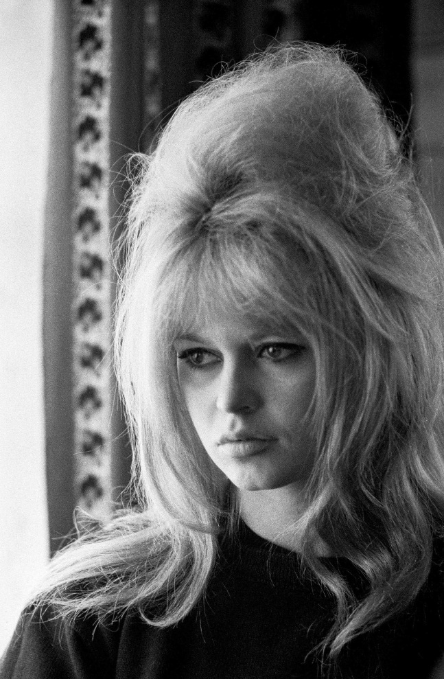 Brigitte Bardot Messy Wedding Hairstyles