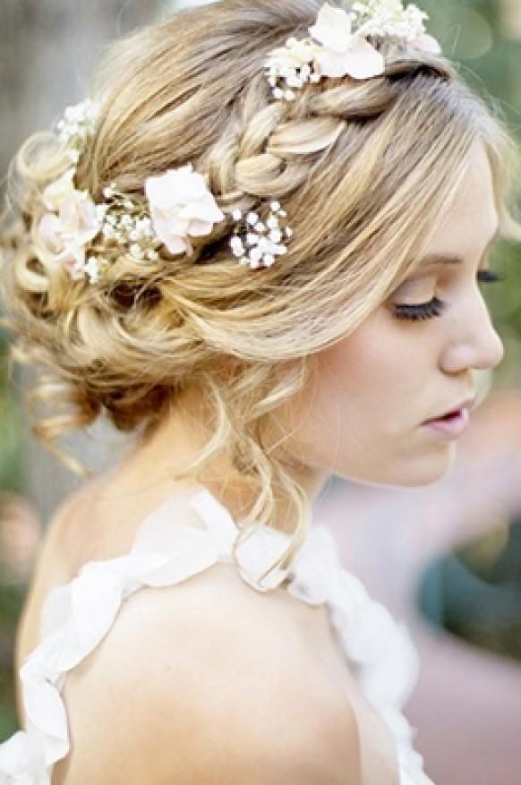 Country Wedding Hairstyles With Bangs