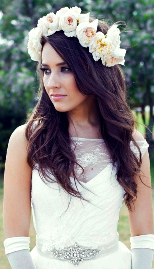 Crowns Wedding Hairstyles For Bridesmaids