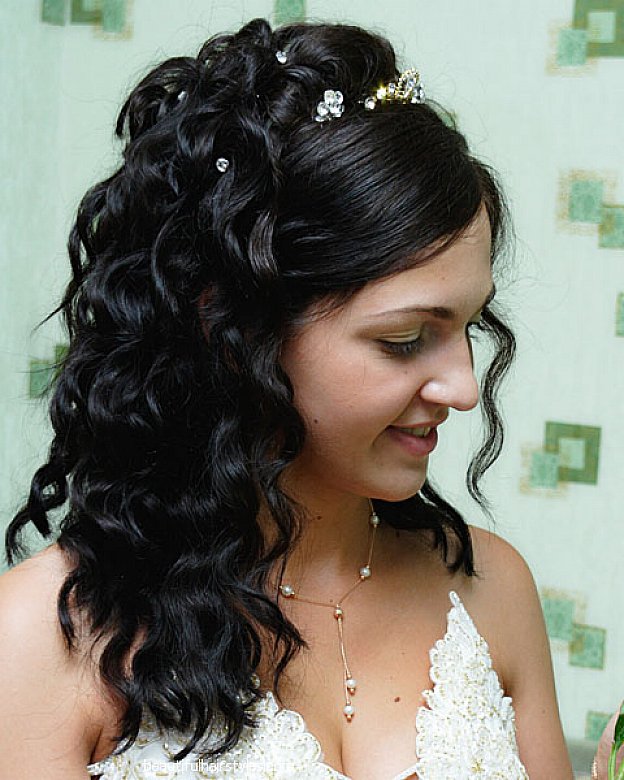 Curls Natural Wedding Hairstyles