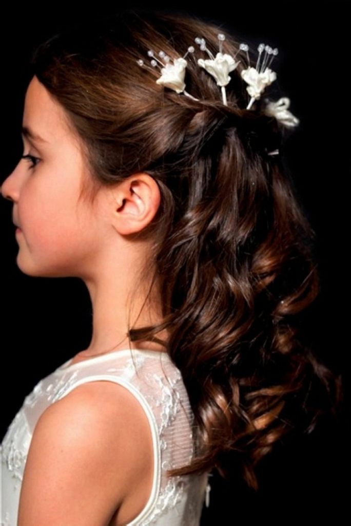 Curly Wedding Hairstyles For Girls