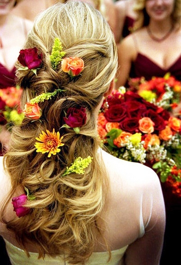 Fall Wedding Hairstyles For Long Hair