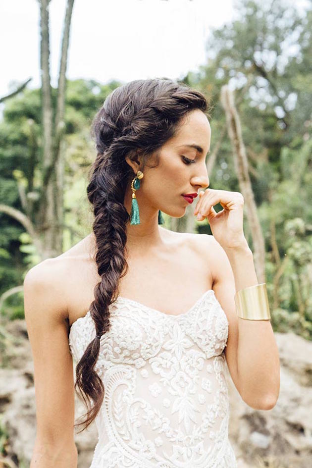 Fishtail Wedding Hairstyles With Braids