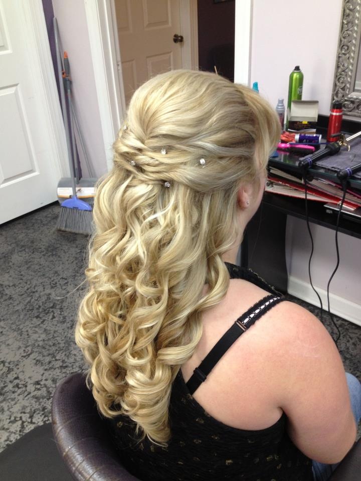 Half Up Half Down Mother Of The Bride Wedding Hairstyles