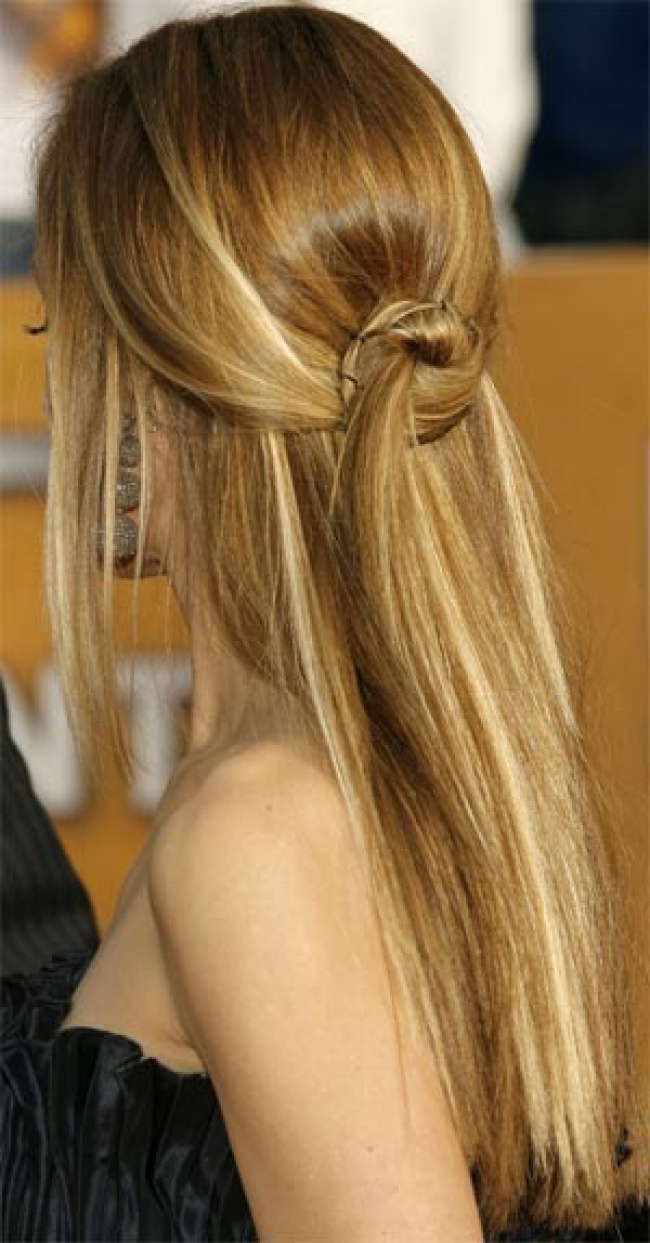 Half Up Half Down Wedding Hairstyles For Straight Hair