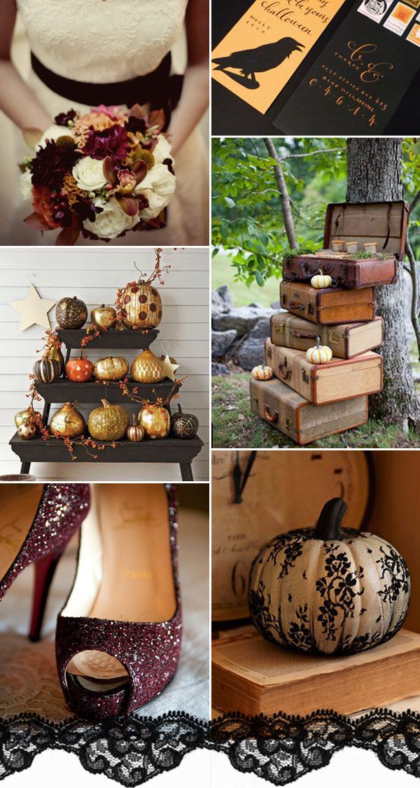 Halloween Inspired Wedding Ideas