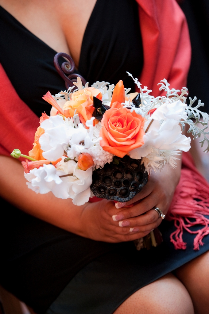 Halloween Wedding Flower Bouquet