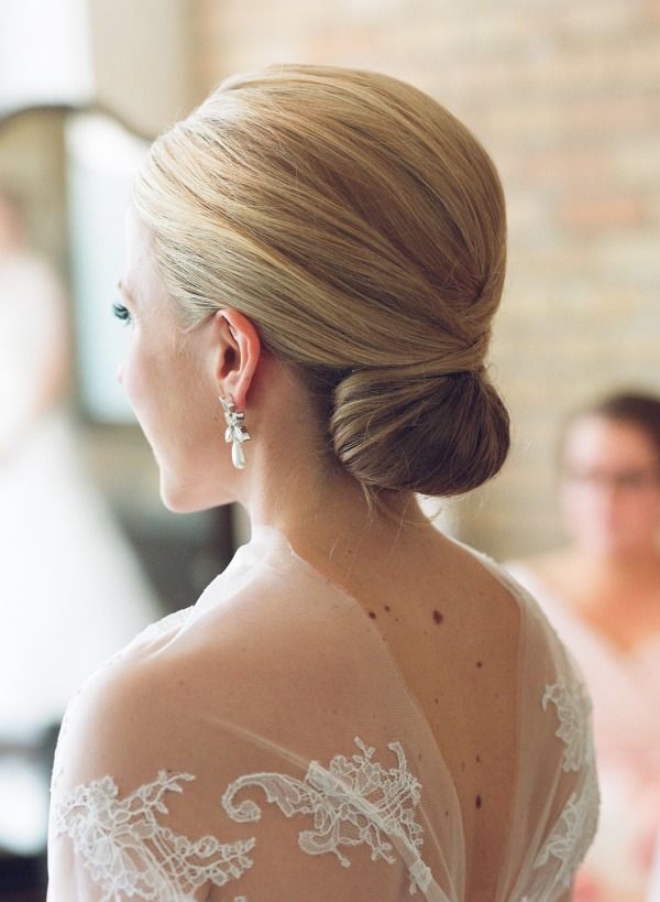 Low Buns Country Wedding Hairstyles