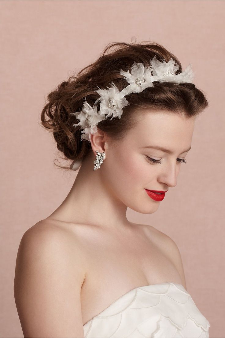 Messy Wedding Hairstyles With Headbands