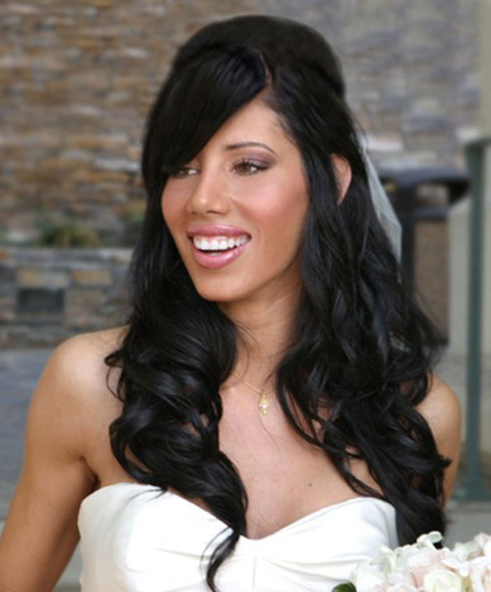Natural Wedding Hairstyles With Veil