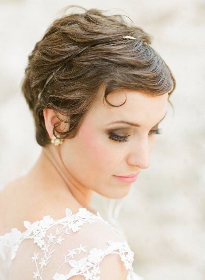 Pixie Cuts Simple Wedding Hairstyles