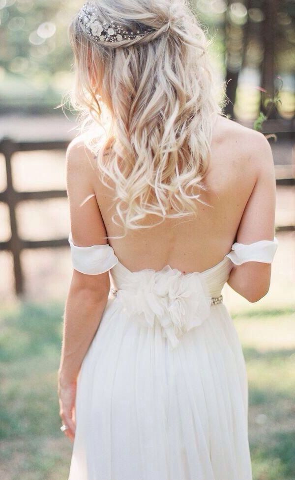 Romantic Country Wedding Hairstyles