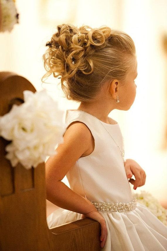 Short Wedding Hairstyles For Kids