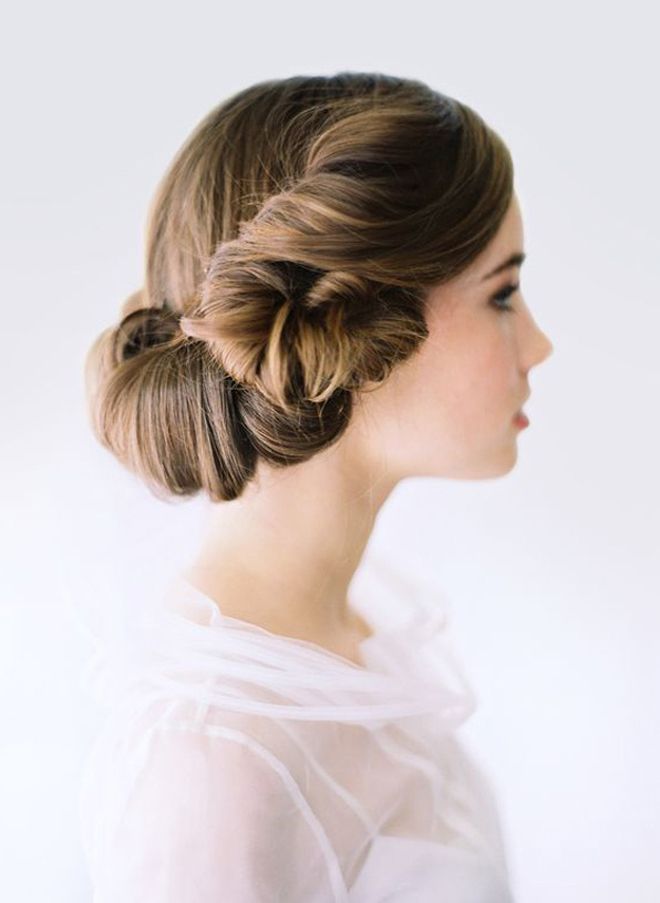 Sophisticated Bride Updo Wedding Hairstyles