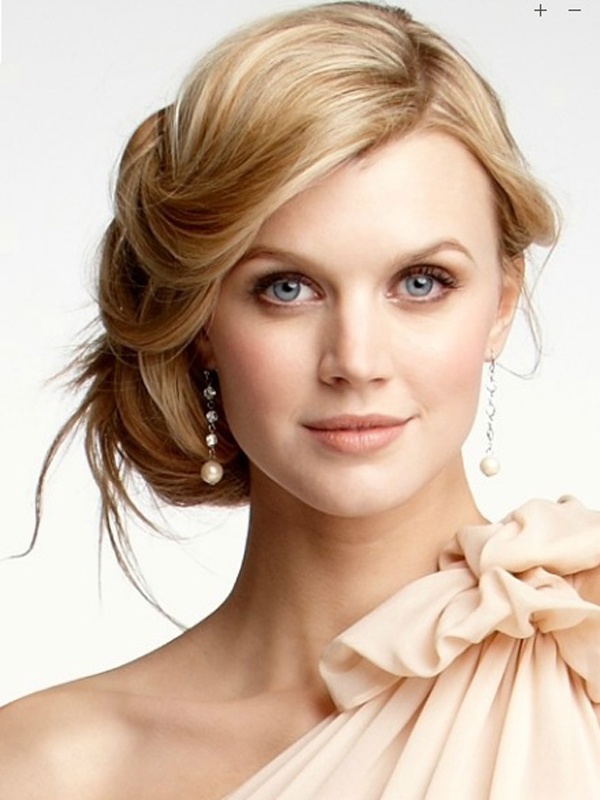 Updo Wedding Hairstyles For Round Face