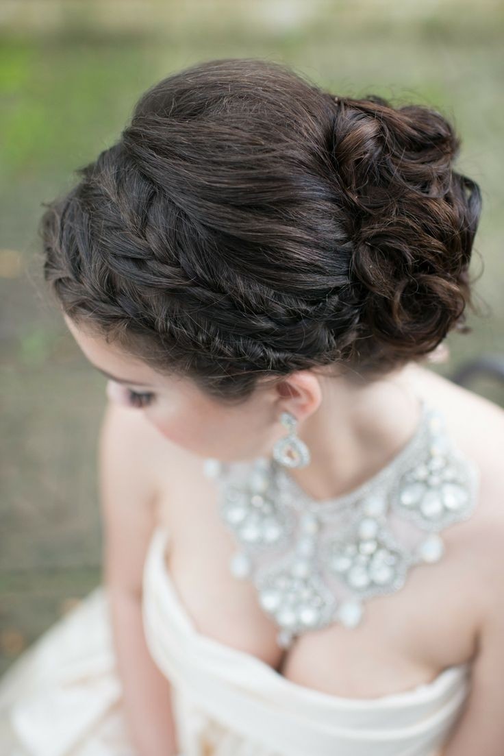Updo Wedding Hairstyles With Braid