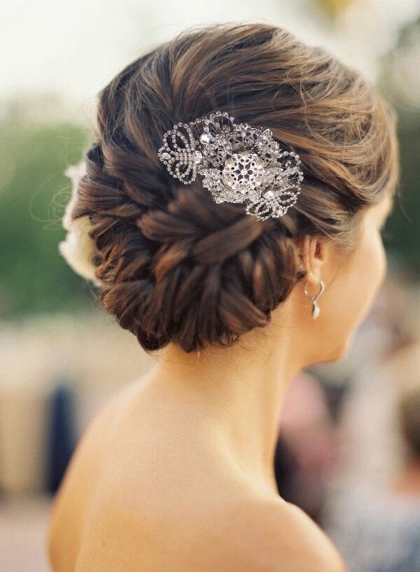 Updo Wedding Hairstyles With Comb