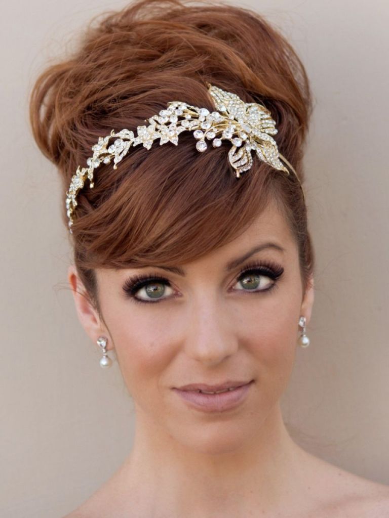 Updo Wedding Hairstyles With Headband