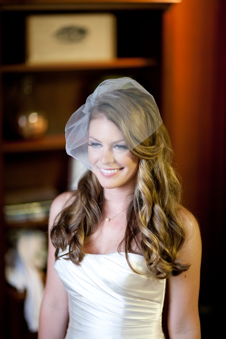 Wedding Hairstyles For Long Hair With Bird Cage