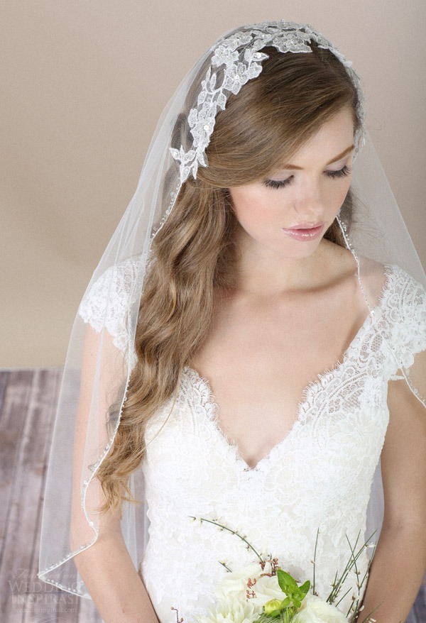 Classic Wedding Hairstyles With Veil