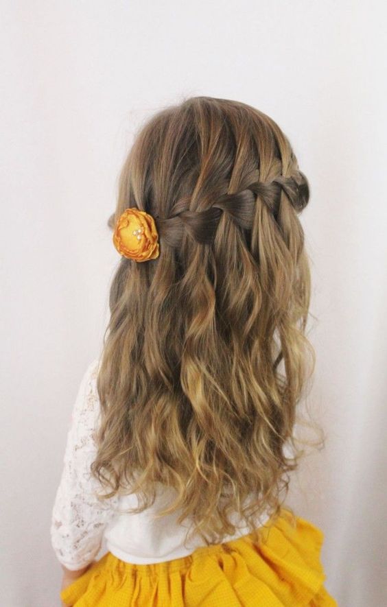 Easy Wedding Hairstyles For Little Girls