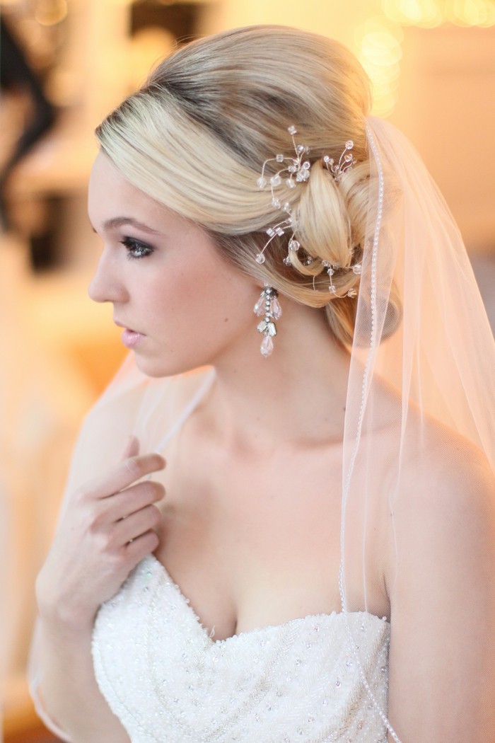 Summer Wedding Hairstyles With Veil