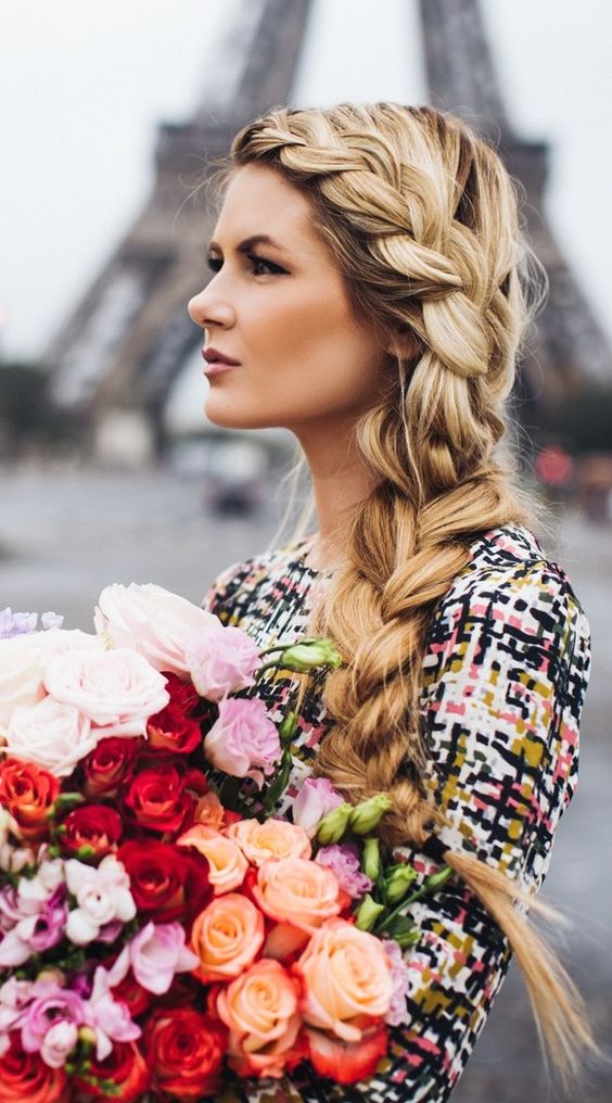 Unique Side Braids Wedding Hairstyles