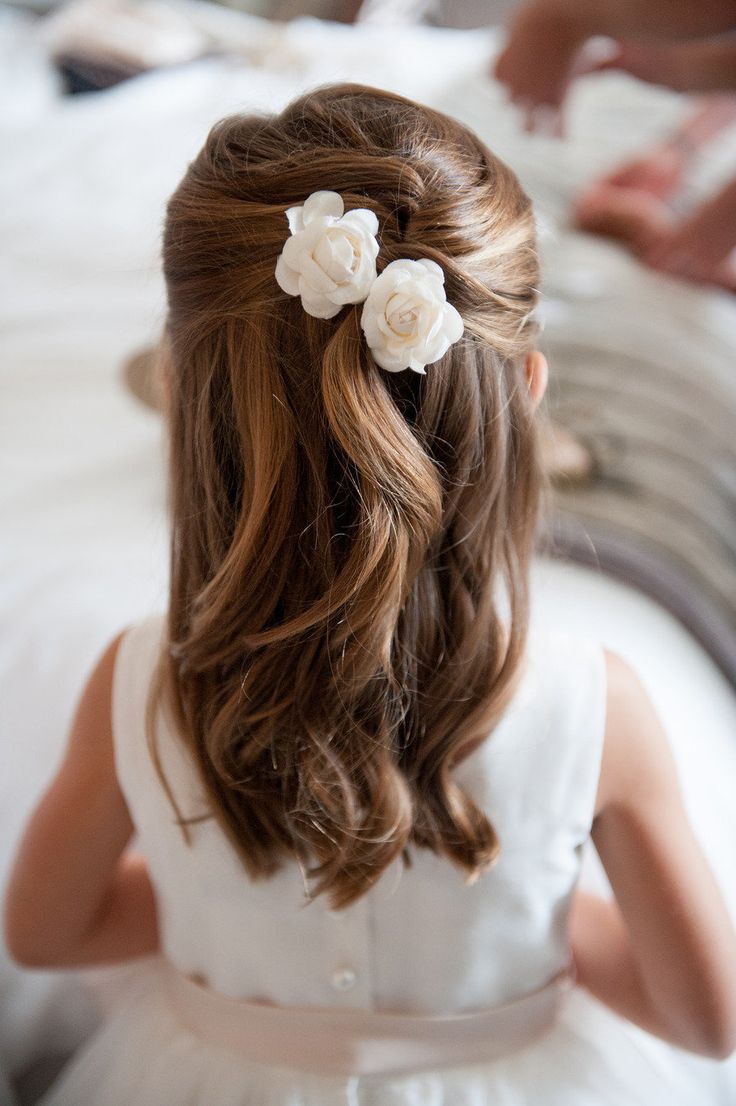 Unique Wedding Hairstyles For Flower Girls