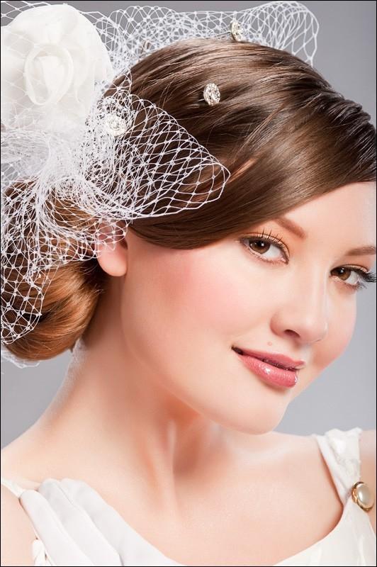 wedding-hairstyles-for-short-hair-with-veil