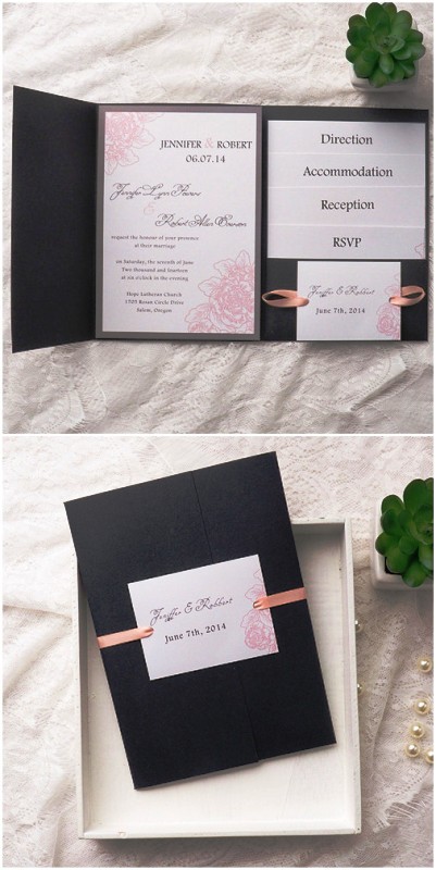 black-pocket-wedding-invitation-kit