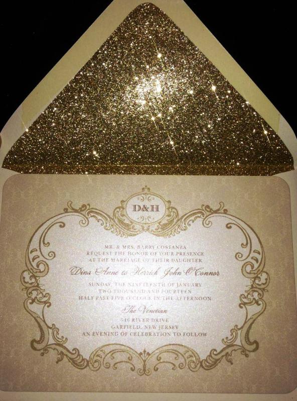 gold-wedding-invitation-paper