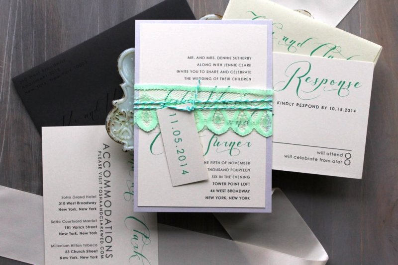 mint-green-and-lace-wedding-invitation
