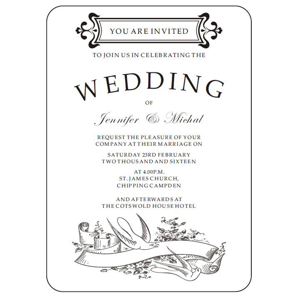 25 + Funny Wedding Invitations That Simply Can't Be Ignored - Wohh Wedding