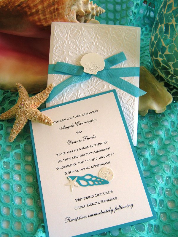 seashell-beach-theme-wedding-invitations-ideas